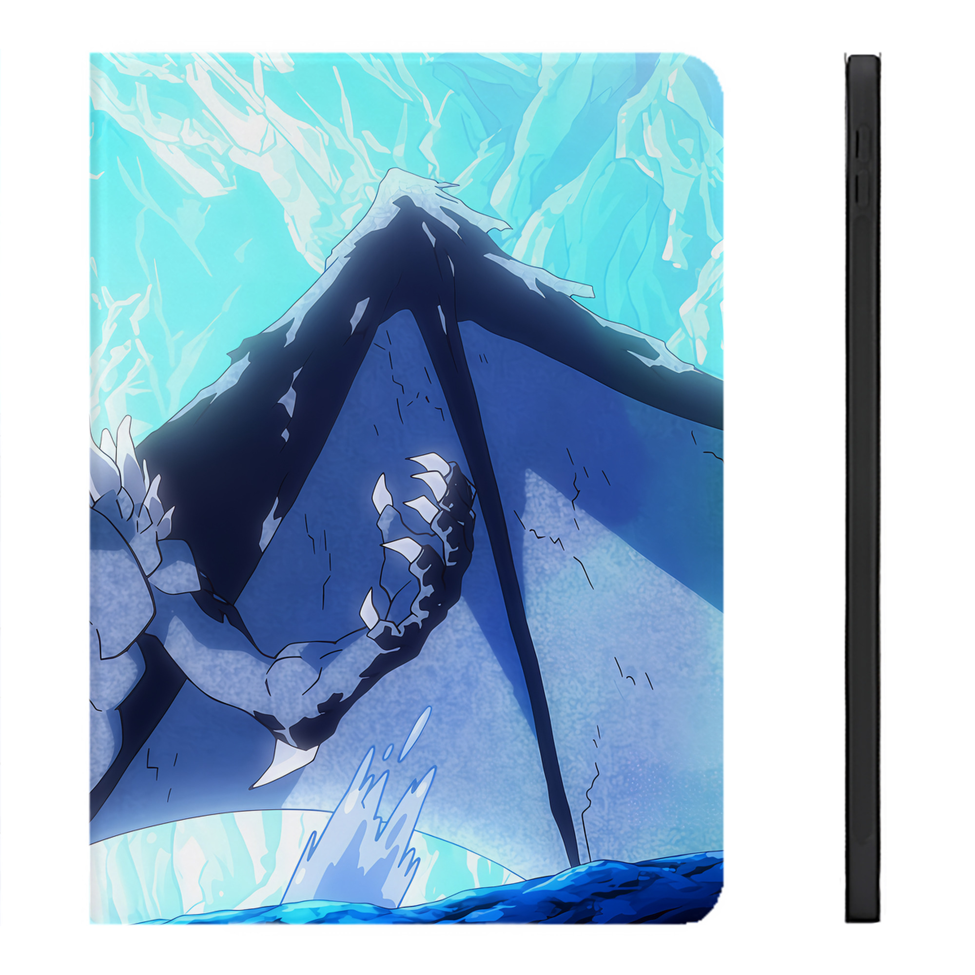 （画像用） 転スラ Regarding Reincarnated to Slime IPadケース ペンホルダー付き ブックスタイルデザイン